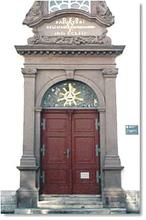 Das Portal von 1753
